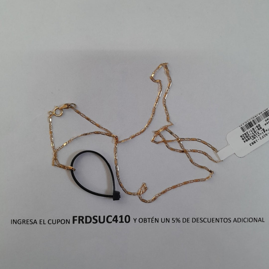 CADENA ORO 10 K 1.6 GRMS (SEMINUEVO)