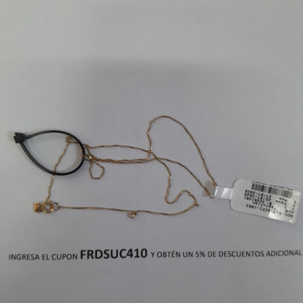 CADENA ORO 14 K 1,20 GRMS (SEMINUEVO)