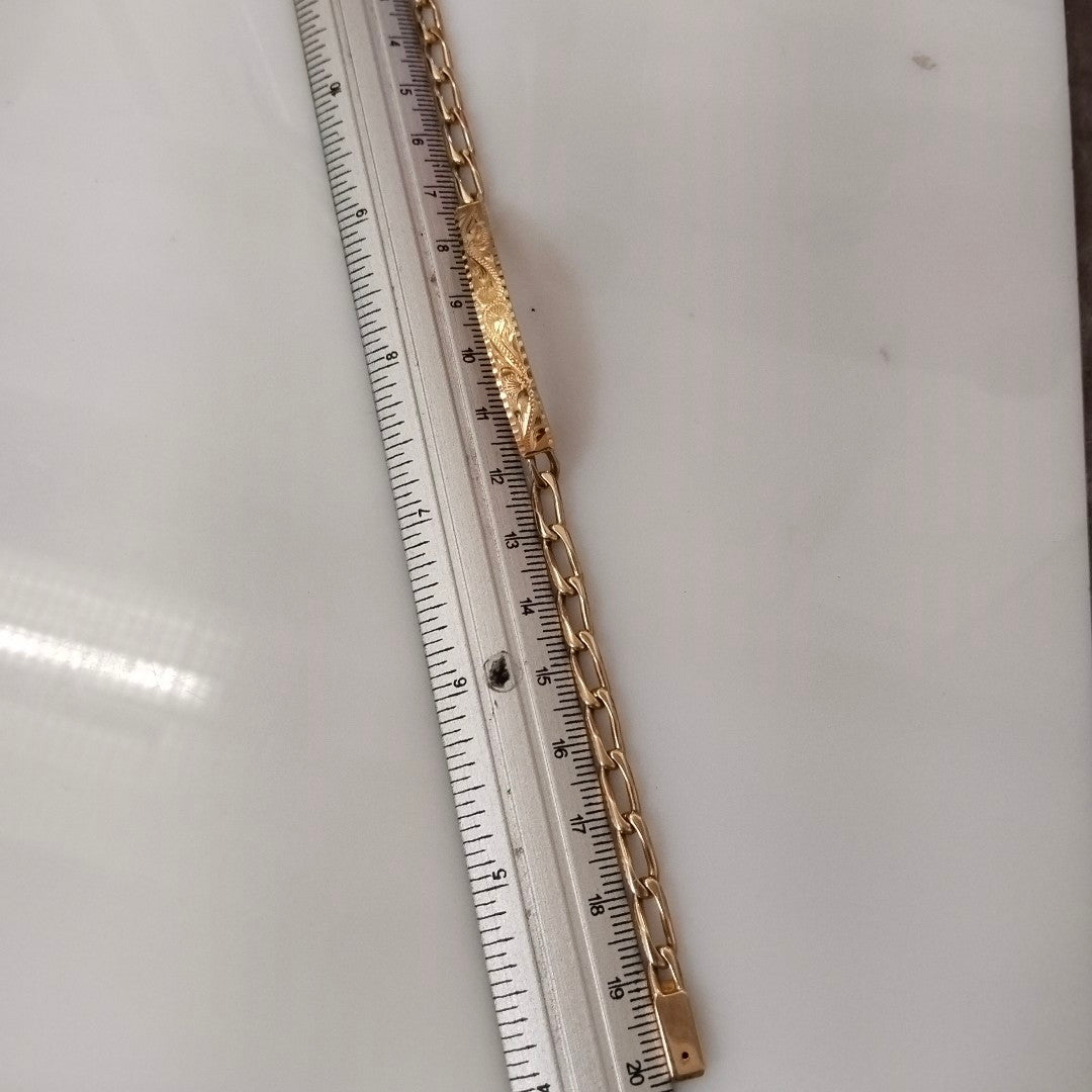 ESCLAVA ORO 14 K 10,50 GRMS (SEMINUEVO)