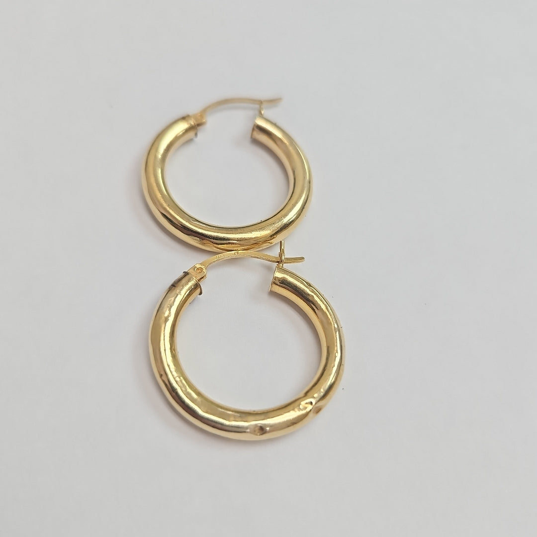 ARRACADAS PAR ORO 10 K 2.5 GRMS (SEMINUEVO)