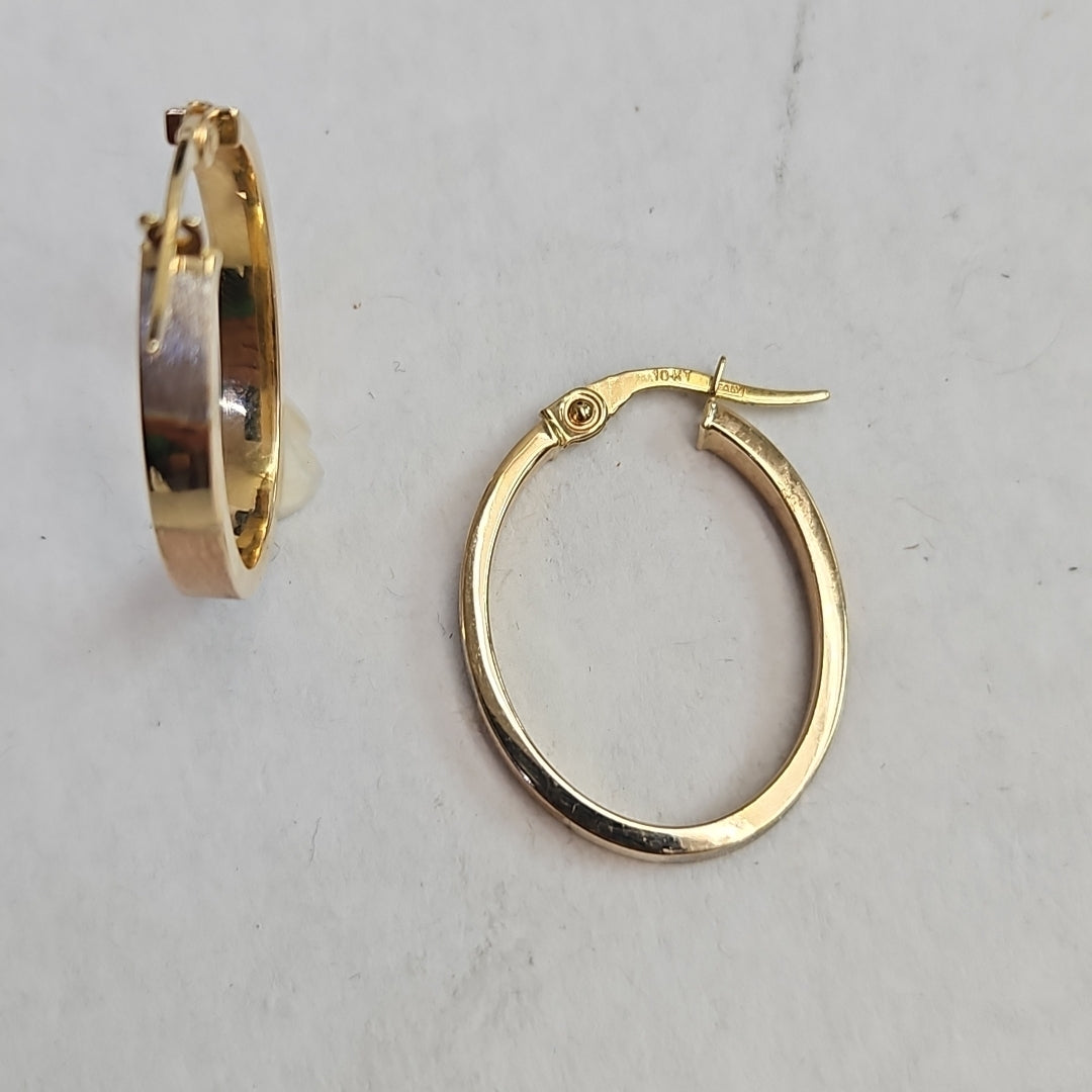 ARRACADAS PAR ORO 10 K 1.4 GRMS (SEMINUEVO)