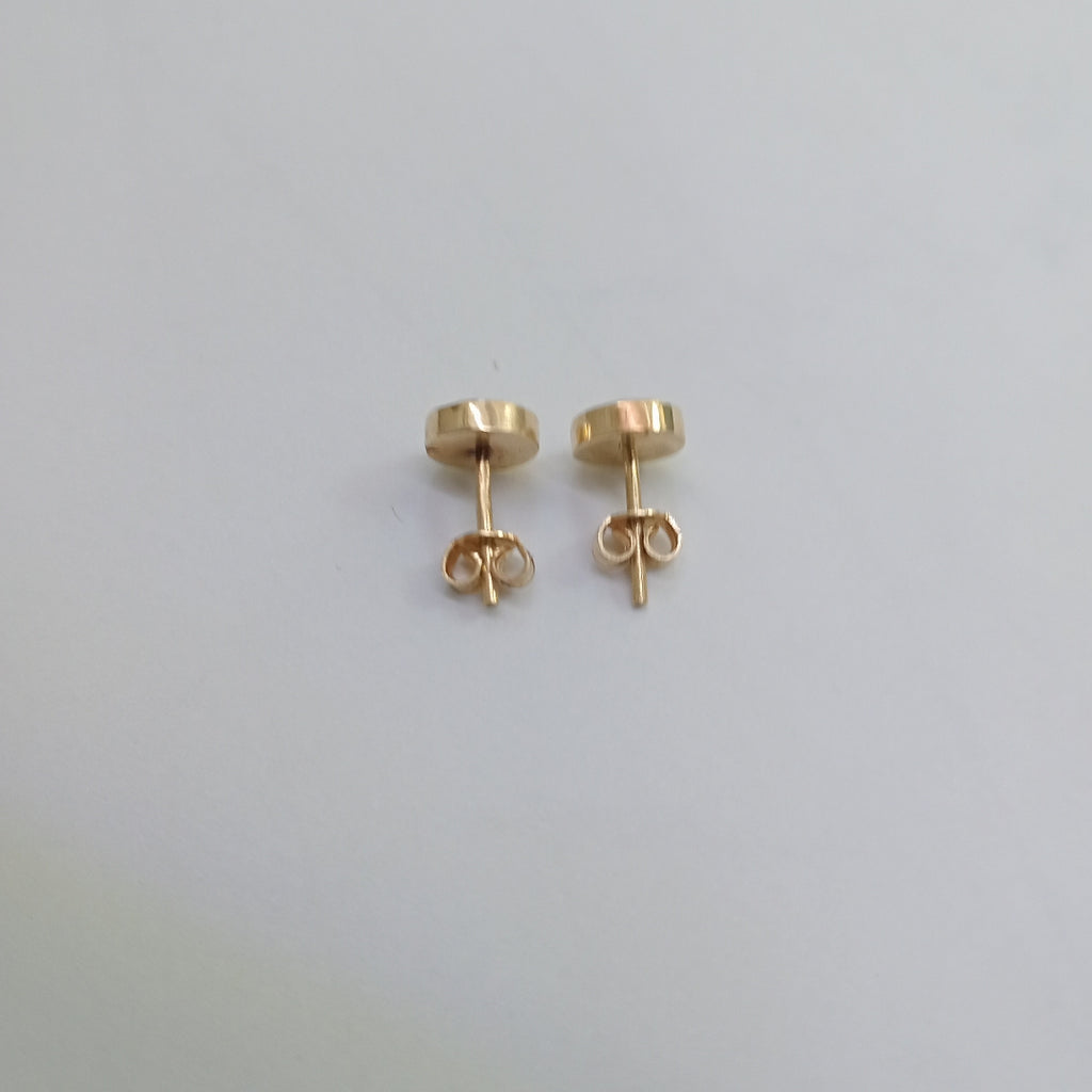 BROQUELES PAR ORO 14 K 2,40 GRMS (SEMINUEVO)