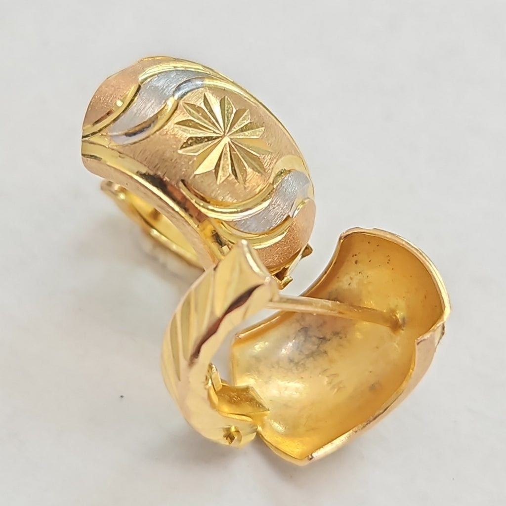 ARETES PAR ORO 10 K 2,40 GRMS (SEMINUEVO)