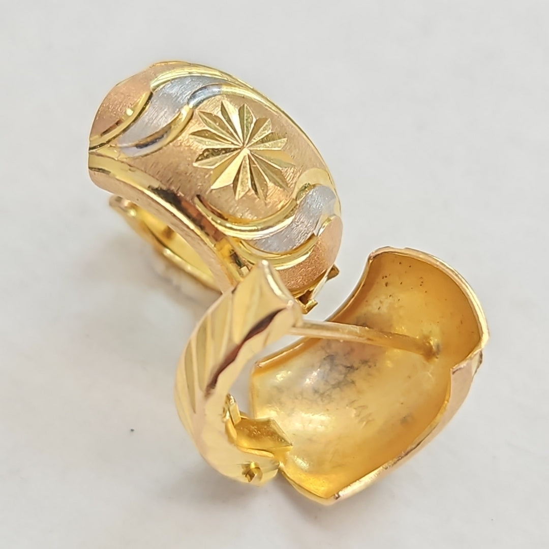ARETES PAR ORO 10 K 2,40 GRMS (SEMINUEVO)