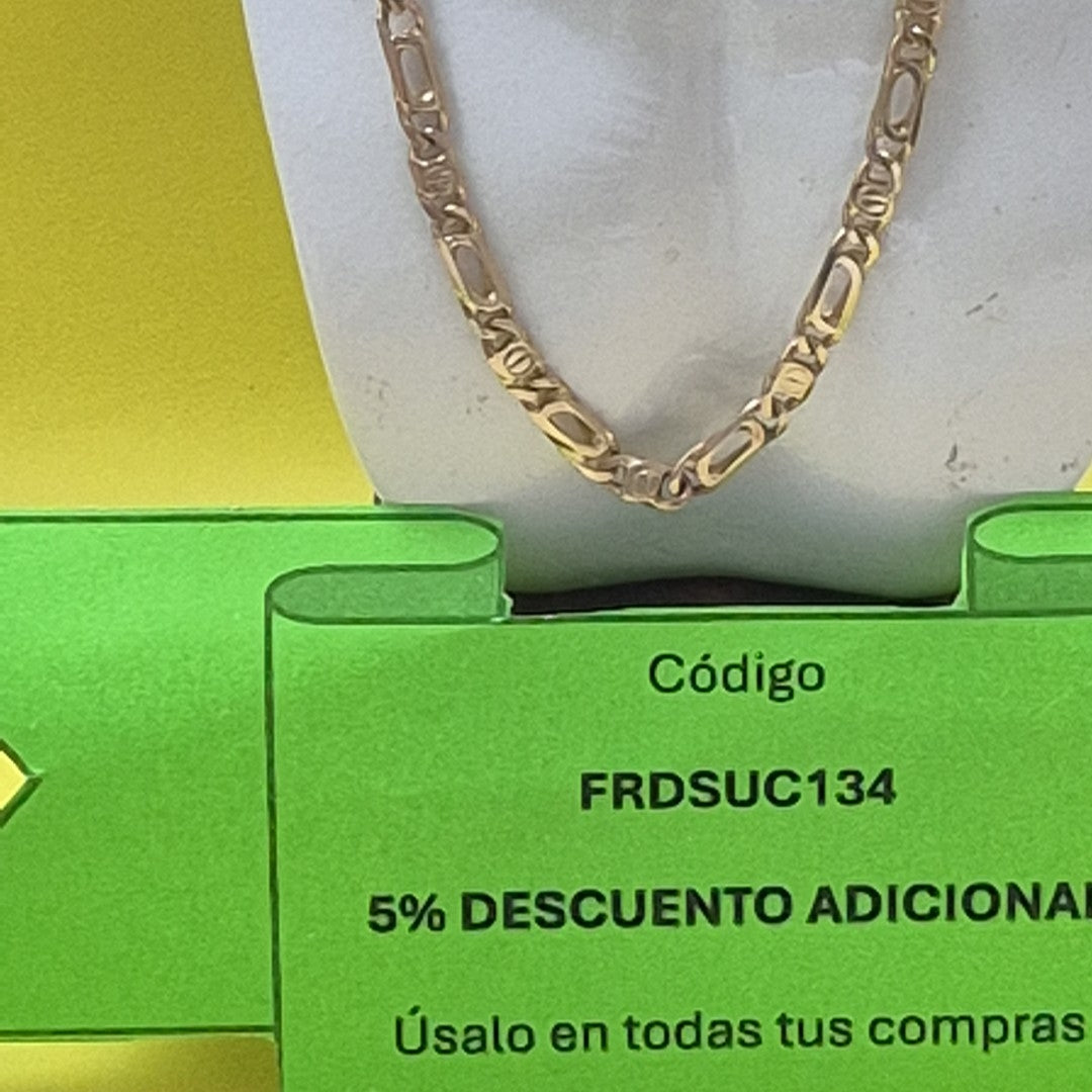 CADENA ORO 14 K 14,00 GRMS (SEMINUEVO)