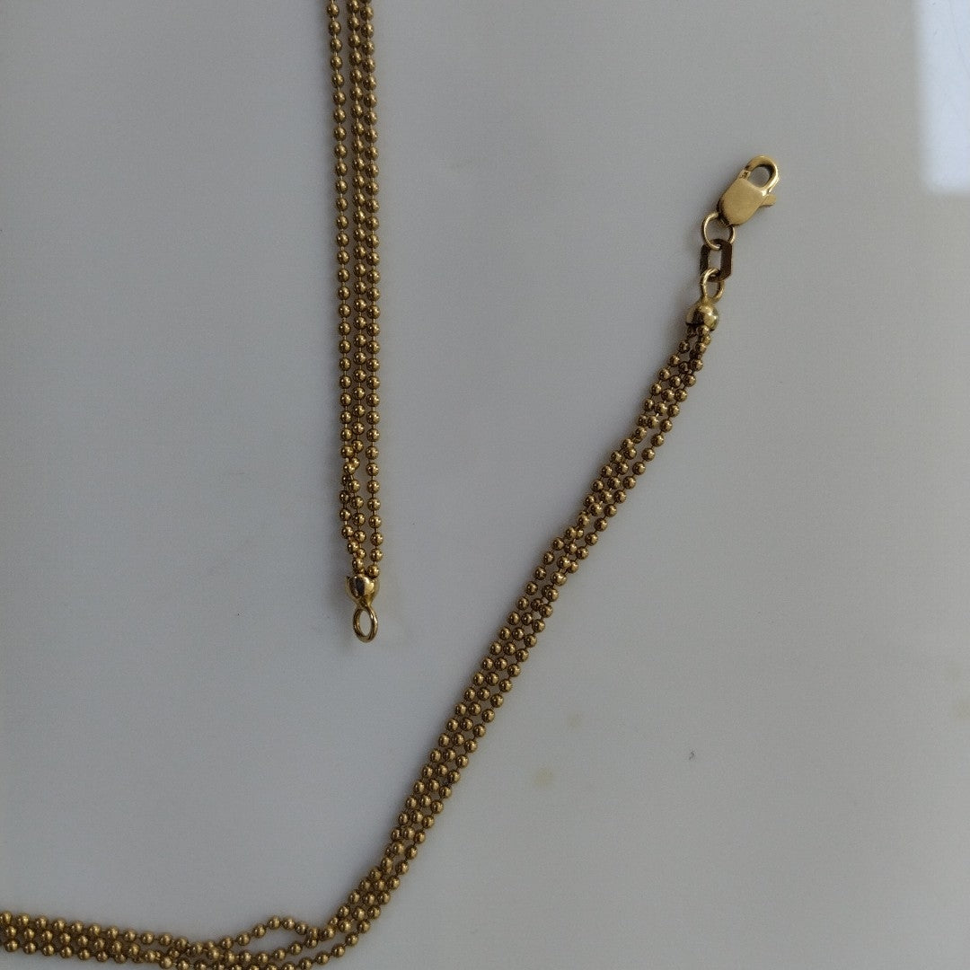 CADENA ORO 14 K 7.9 GRMS (SEMINUEVO)