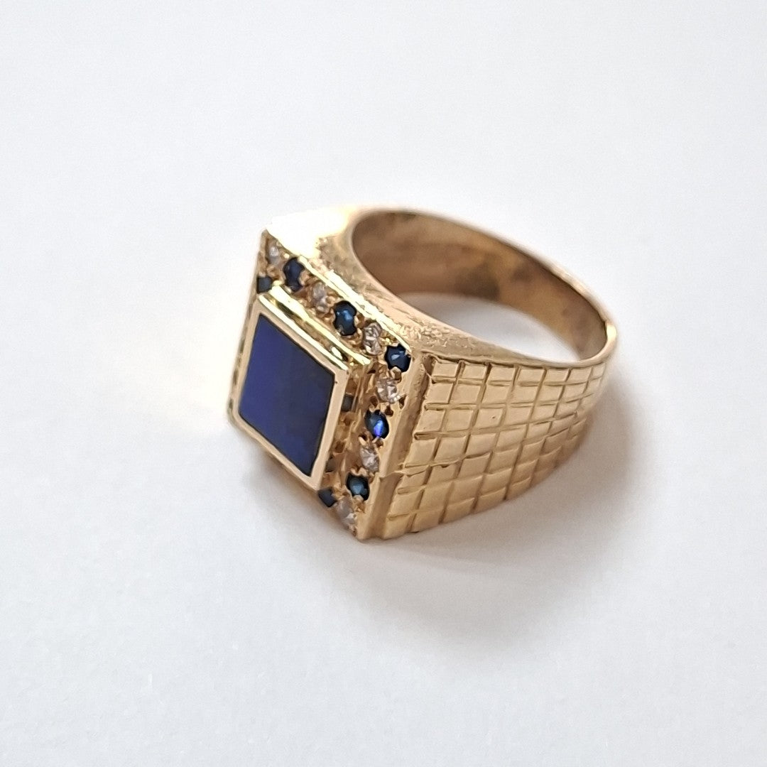 ANILLO ORO 14 K 10.9 GRMS (SEMINUEVO)