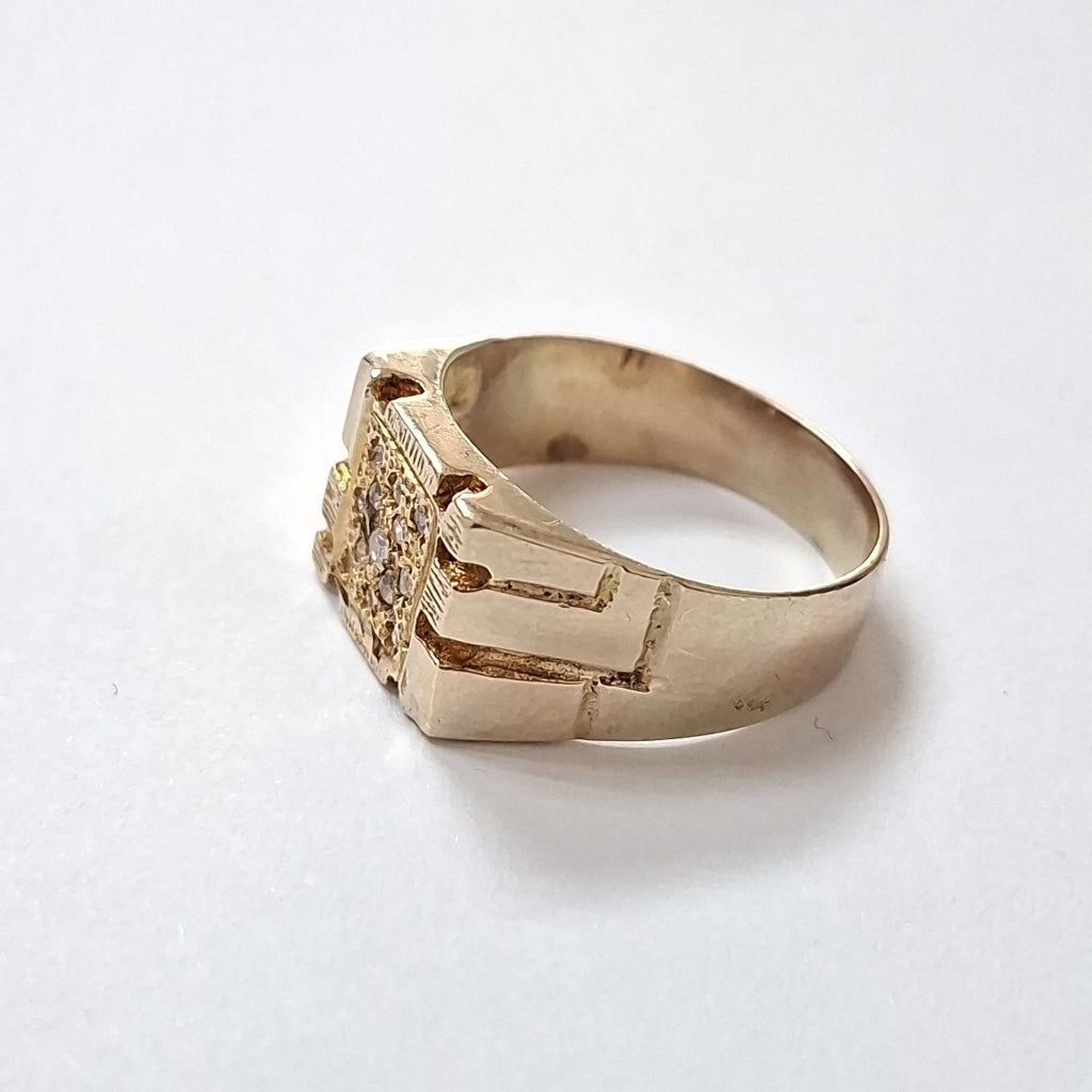 ANILLO ORO 8 K 5.4 GRMS (SEMINUEVO)
