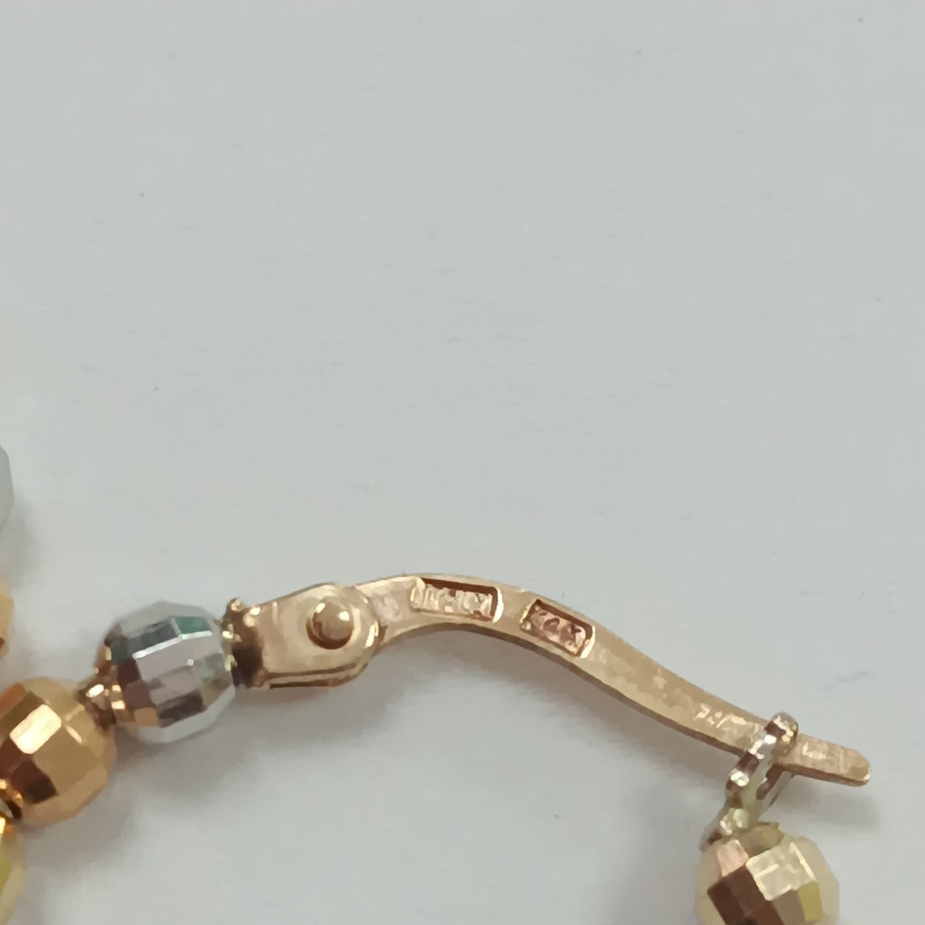 ARRACADAS PAR ORO 14 K 3,40 GRMS (SEMINUEVO)