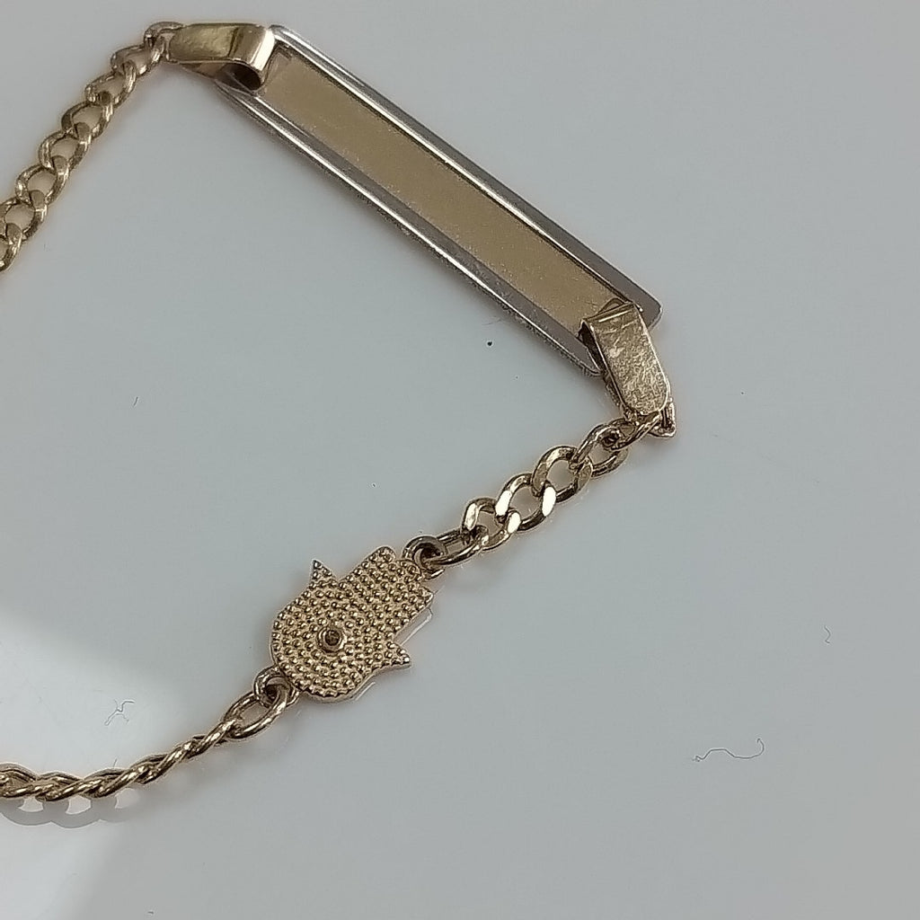 ESCLAVA ORO 14 K 2.3 GRMS (SEMINUEVO)