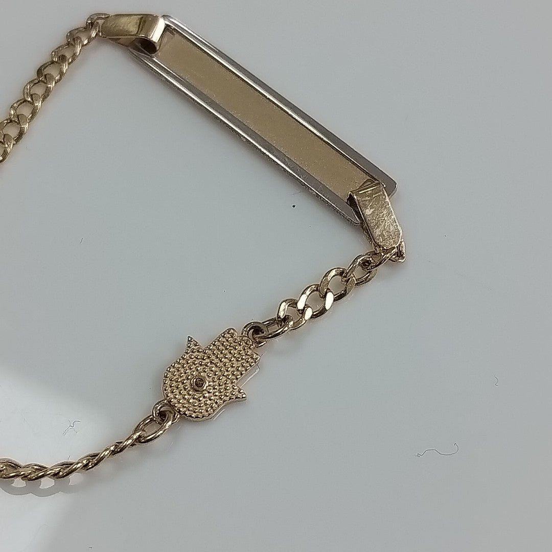 ESCLAVA ORO 14 K 2.3 GRMS (SEMINUEVO)