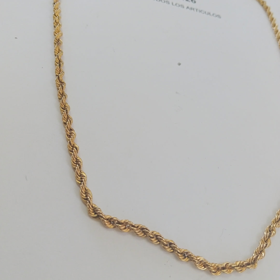 CADENA ORO 14 K 31,60 GRMS (SEMINUEVO)