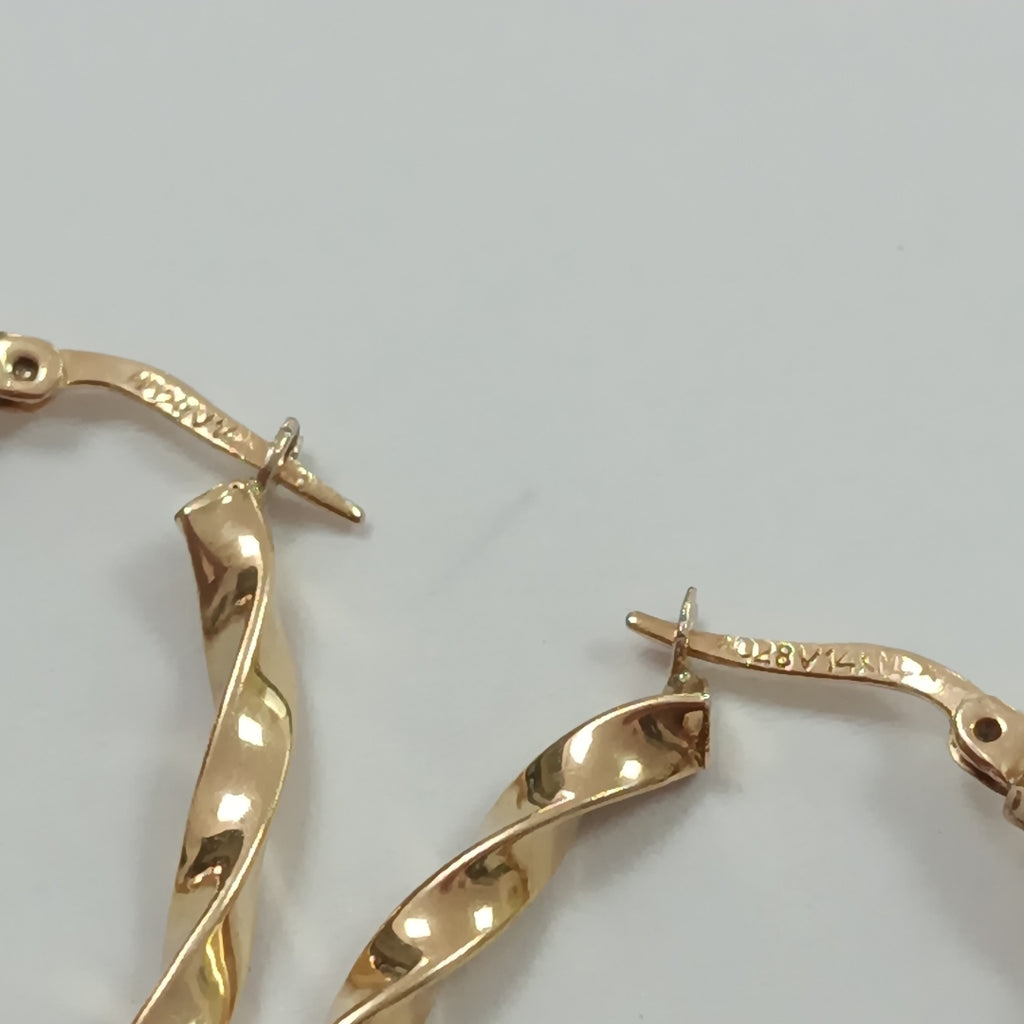 ARRACADAS PAR ORO 14 K 3,70 GRMS (SEMINUEVO)