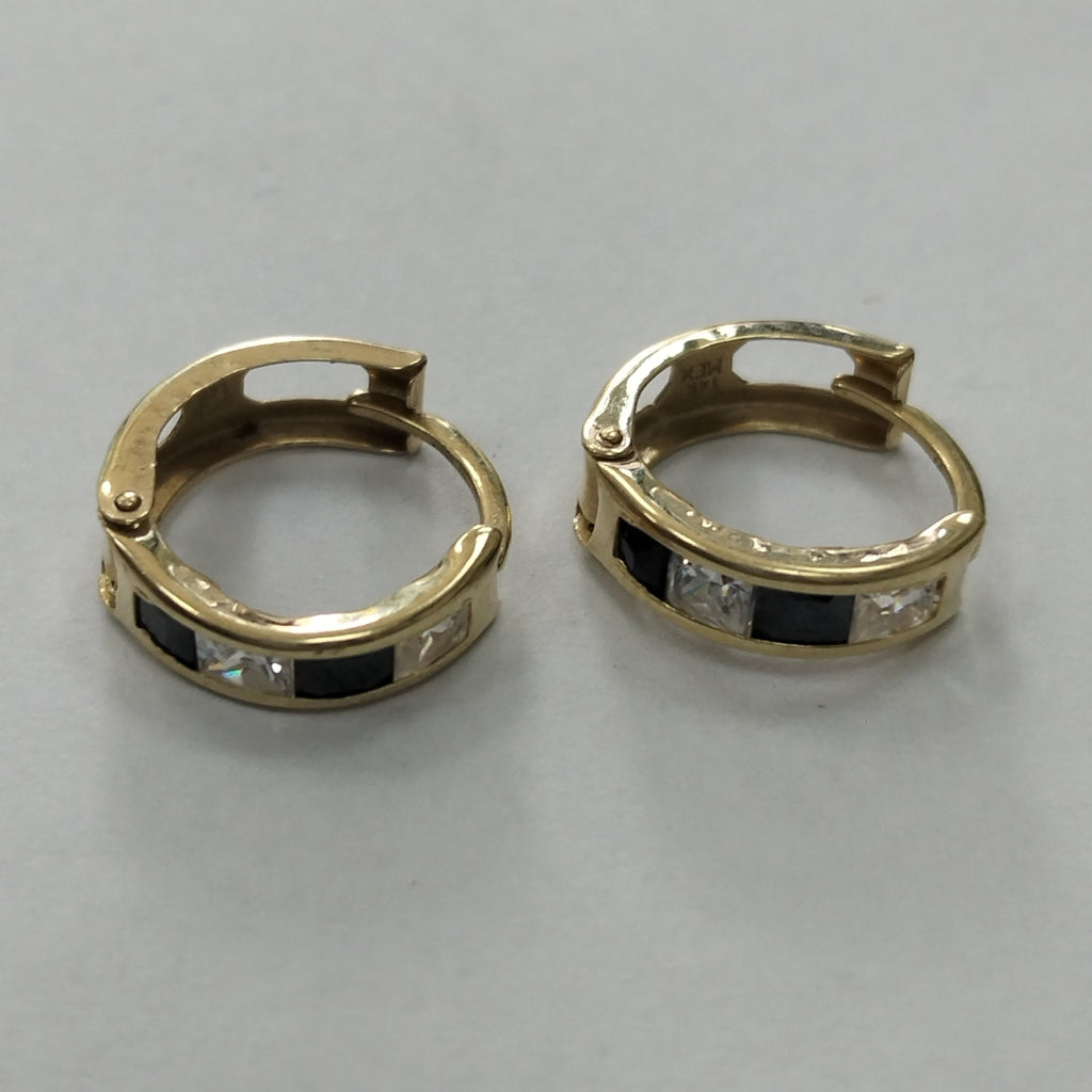 ARRACADAS PAR ORO 10 K 1.3 GRMS (SEMINUEVO)