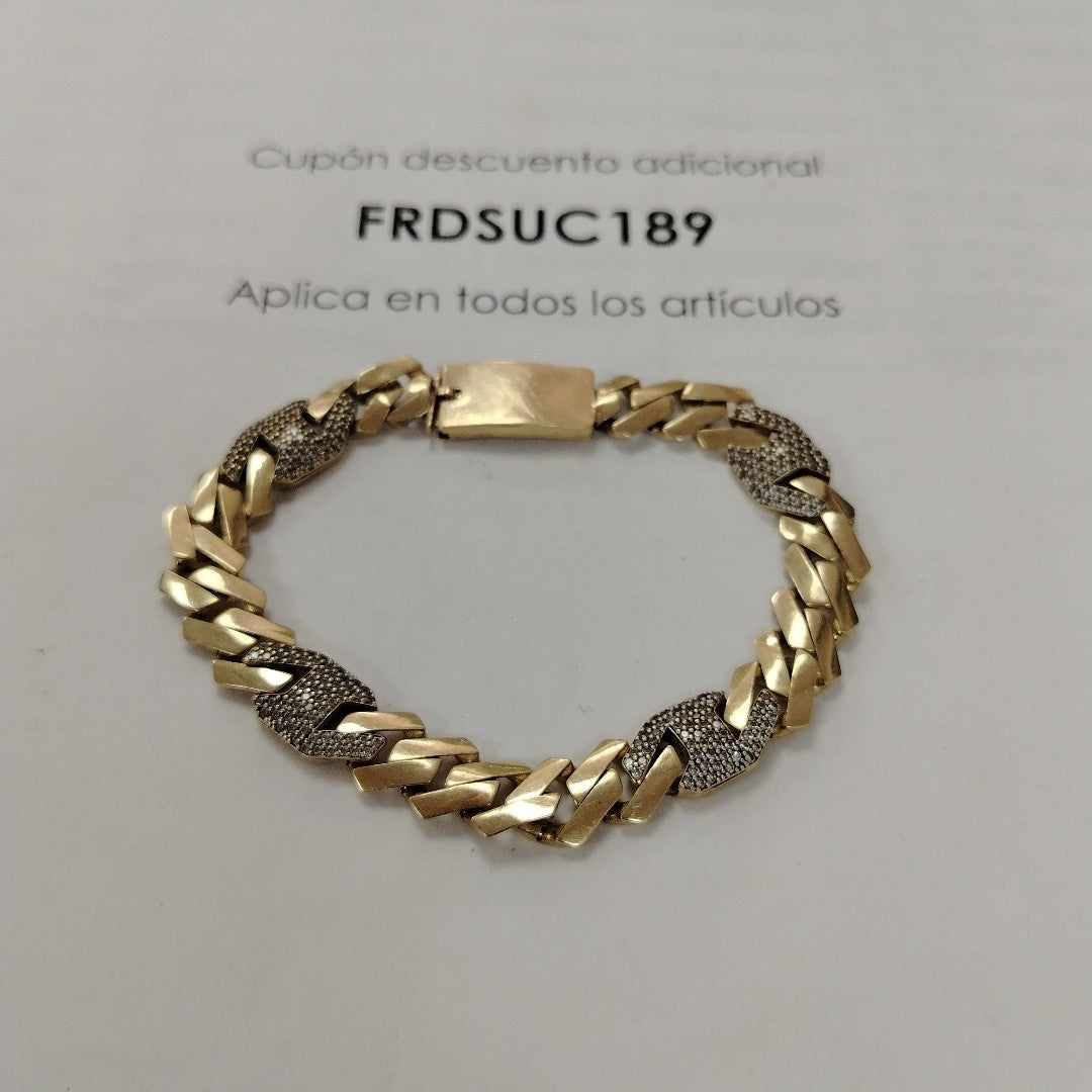 PULSERA ORO 10 K 16,30 GRMS (SEMINUEVO)