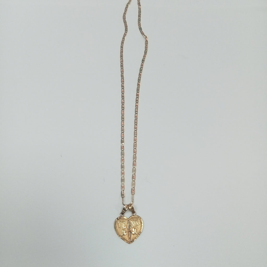 CADENA ORO, ORO COMBINADO 10 K 4 GRMS (SEMINUEVO)