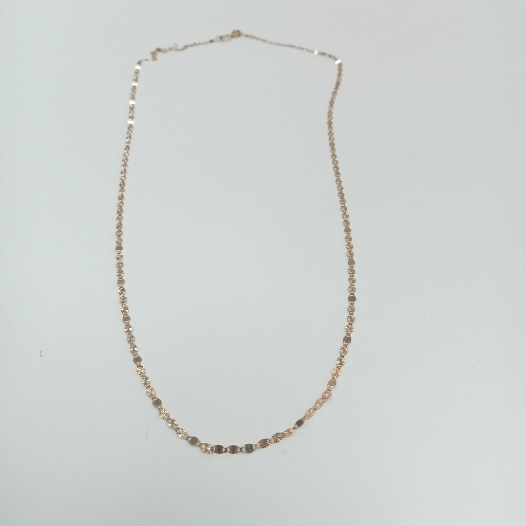 CADENA ORO COMBINADO 14 K 1,30 GRMS (SEMINUEVO)