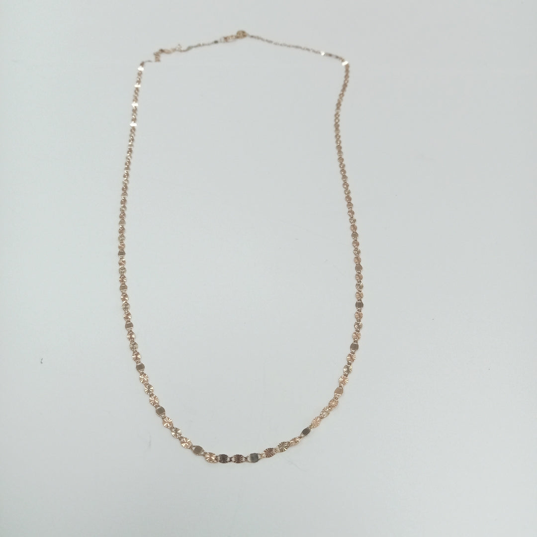 CADENA ORO COMBINADO 14 K 1,30 GRMS (SEMINUEVO)