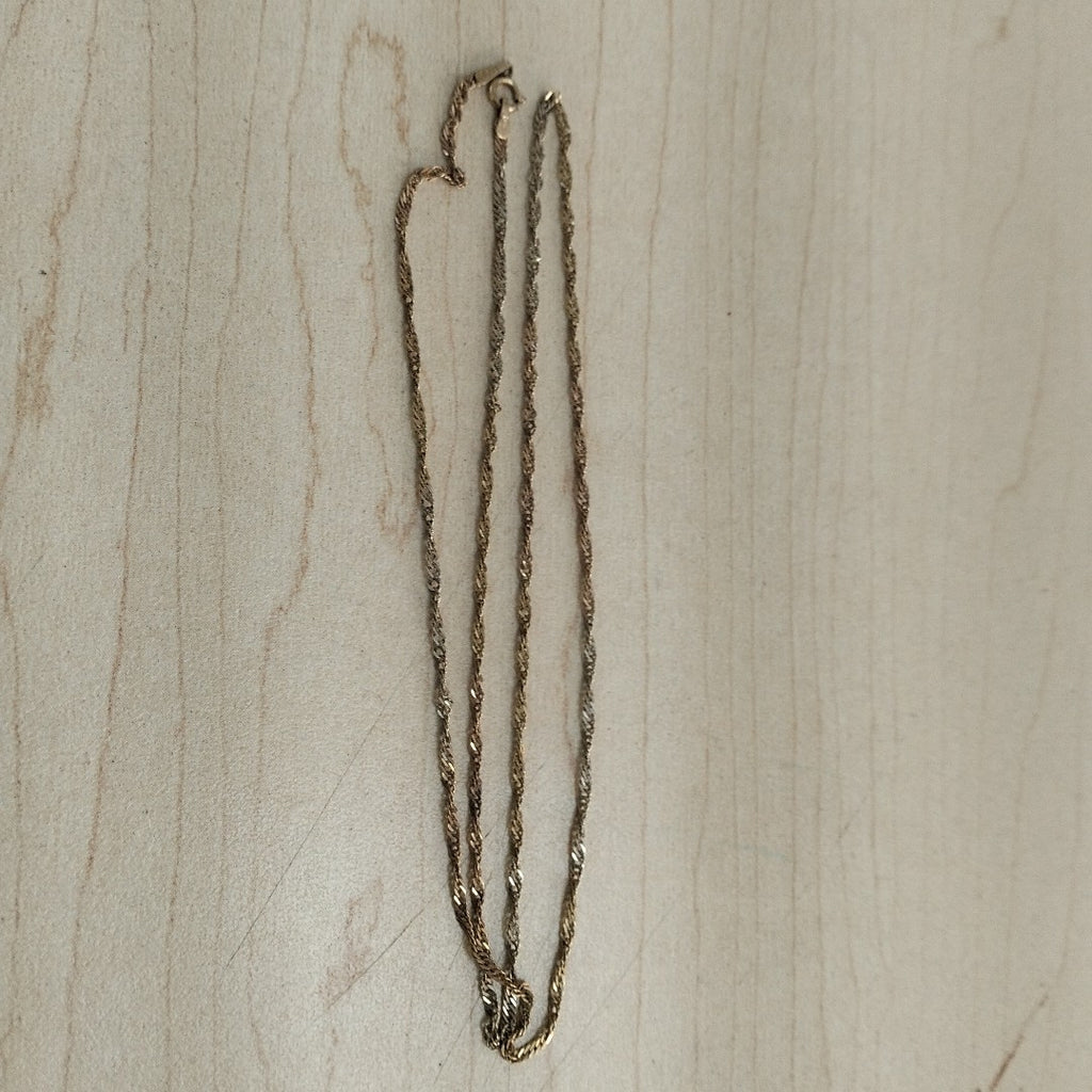 CADENA ORO COMBINADO 14 K 2,80 GRMS (SEMINUEVO)