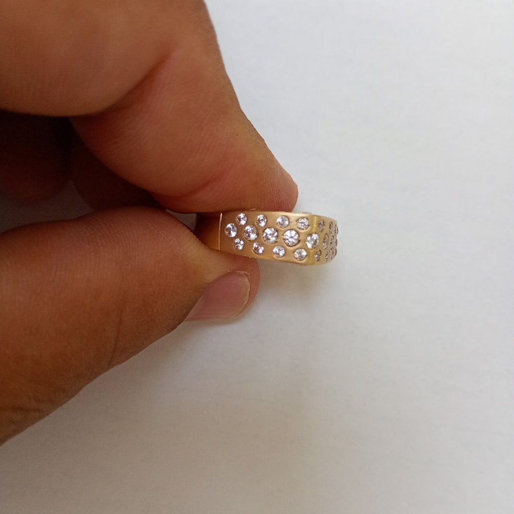 ANILLO ORO 14 K 5.3 GRMS (SEMINUEVO)