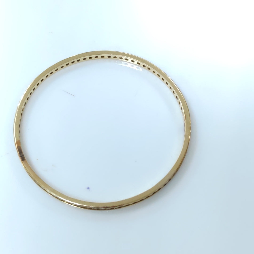 PULSERA RIGIDA ORO 14 K 10,80 GRMS (SEMINUEVO)