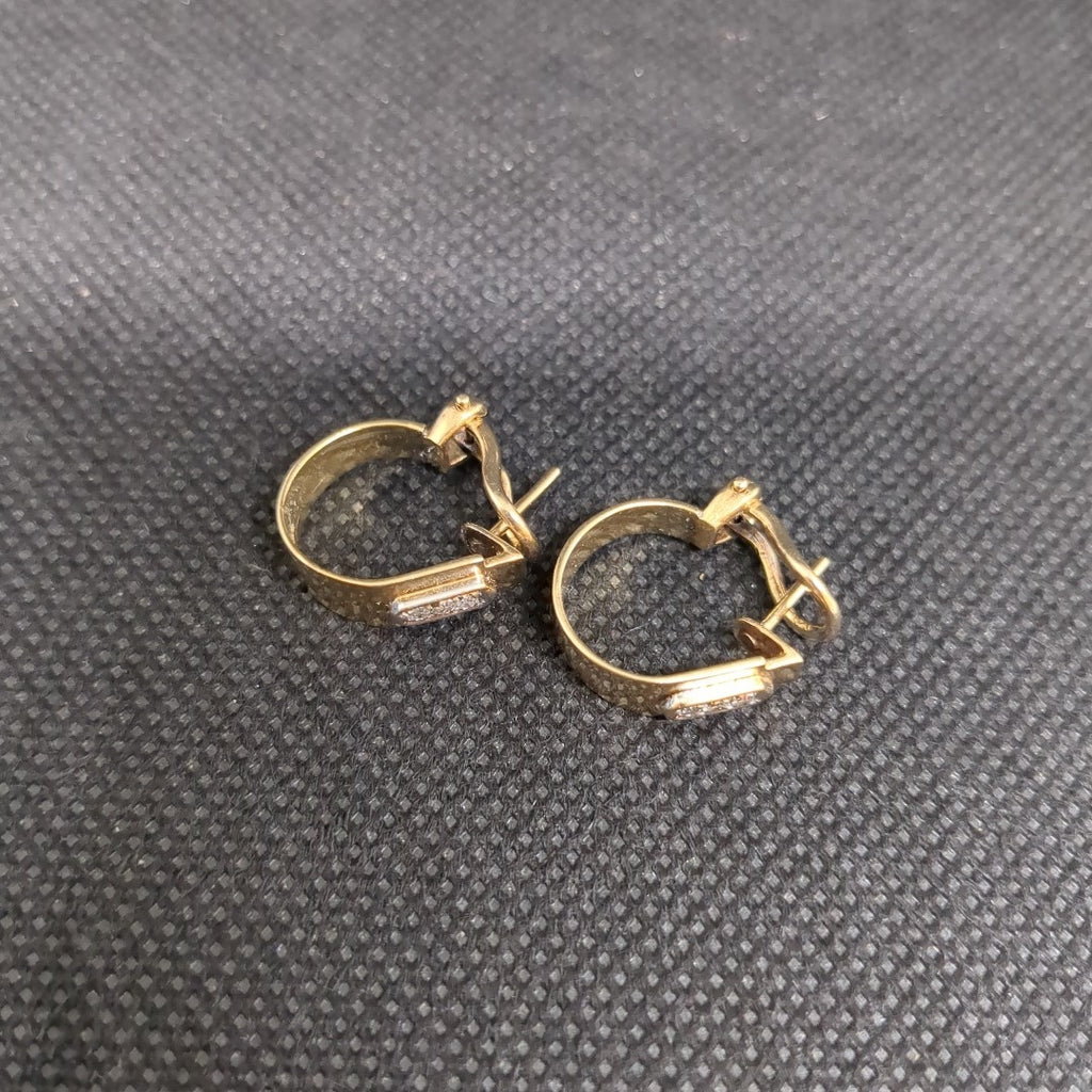 ARETES PAR ORO 14 K 6.4 GRMS (SEMINUEVO)