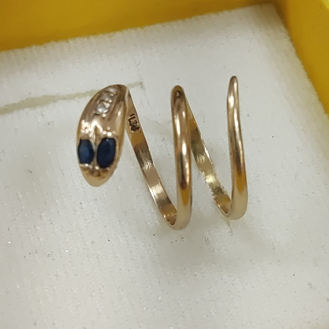 ANILLITO ORO 14 K 3.3 GRMS (SEMINUEVO)