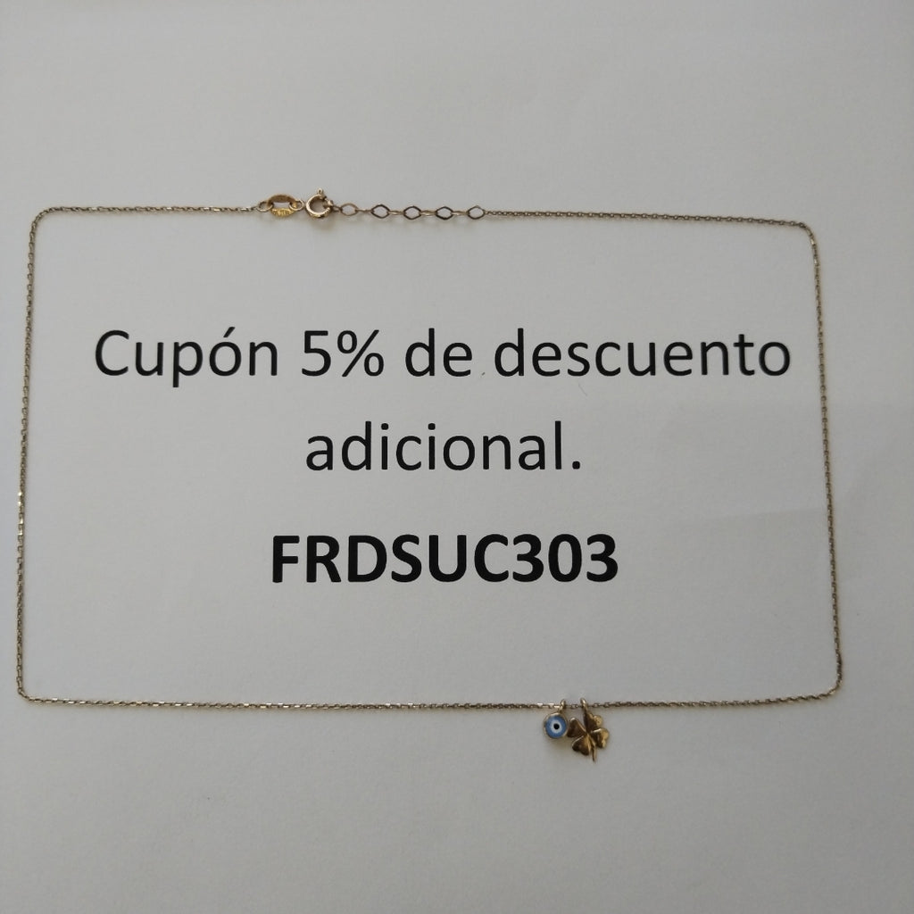 CADENA ORO 10 K 1,80 GRMS (SEMINUEVO)