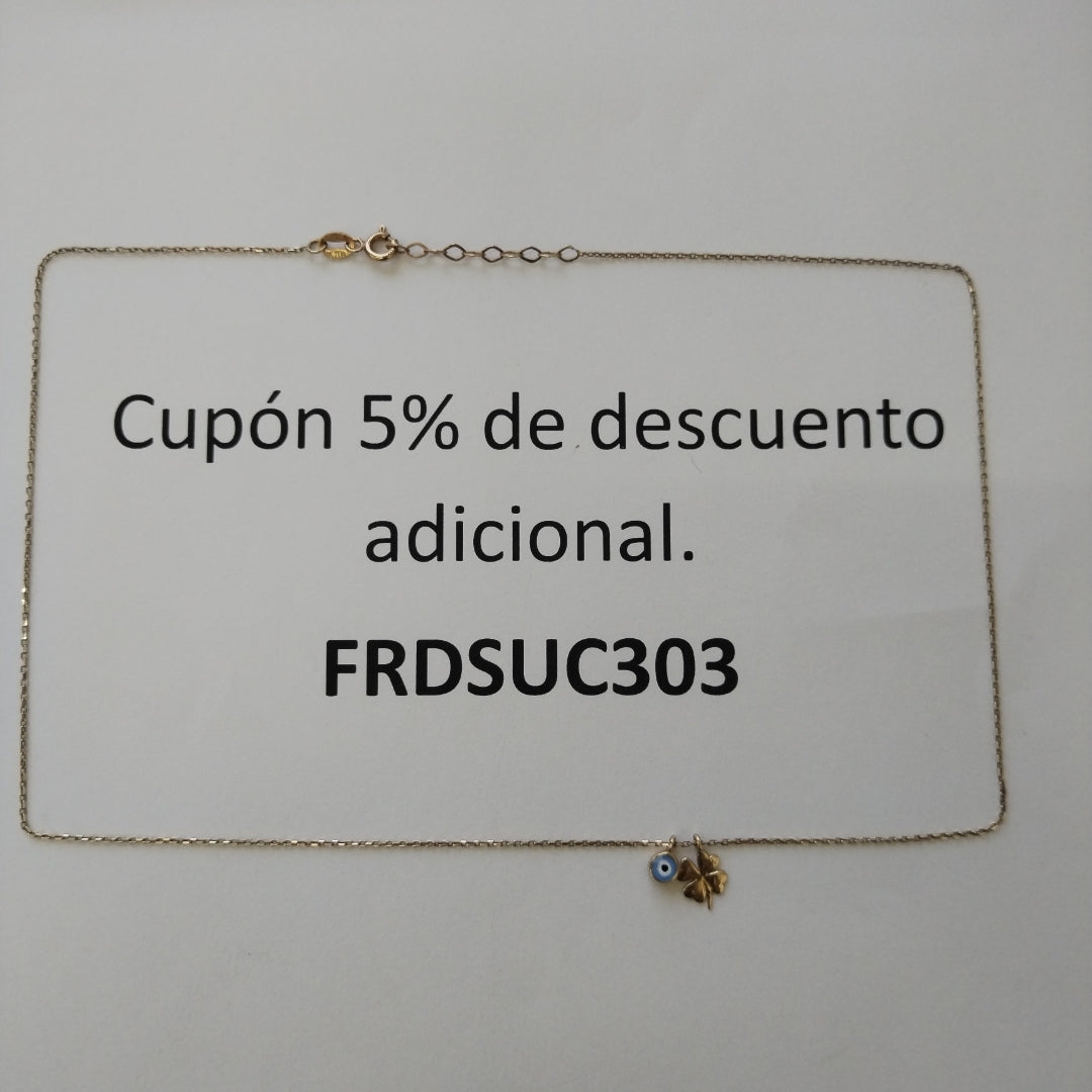 CADENA ORO 10 K 1,80 GRMS (SEMINUEVO)