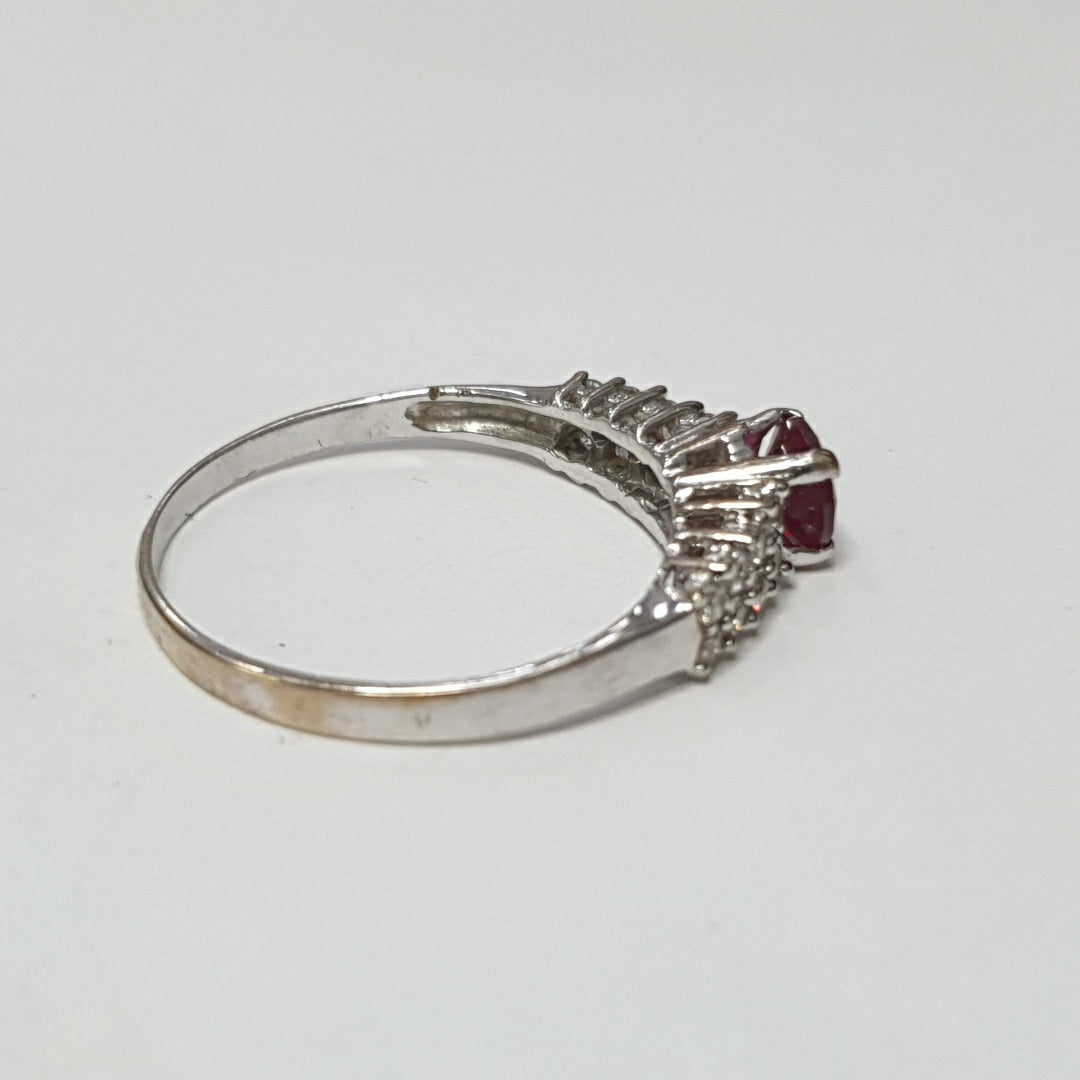 ANILLITO ORO BLANCO 14 K 2,00 GRMS (SEMINUEVO)
