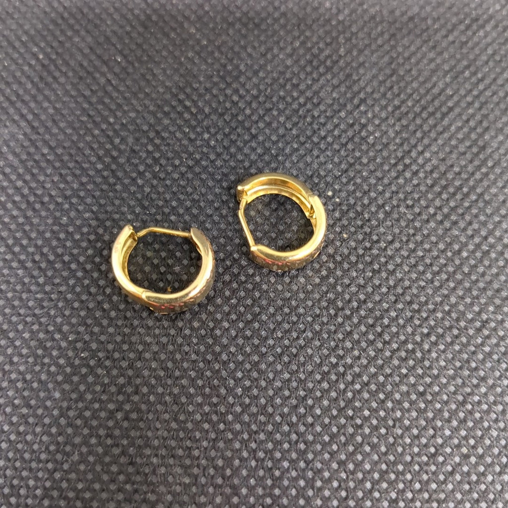 ARRACADAS PAR ORO 14 K 1,10 GRMS (SEMINUEVO)