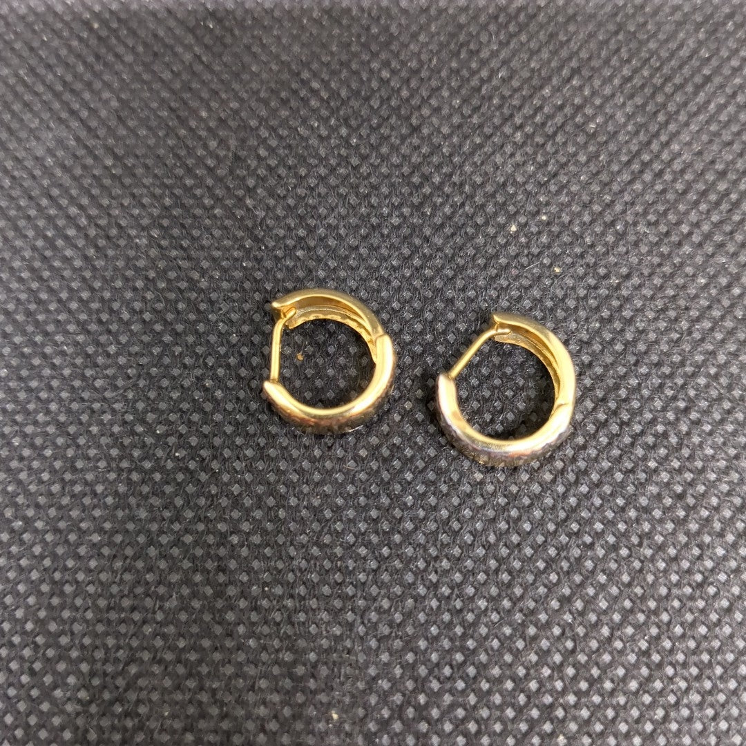 ARRACADAS PAR ORO 14 K 1,10 GRMS (SEMINUEVO)