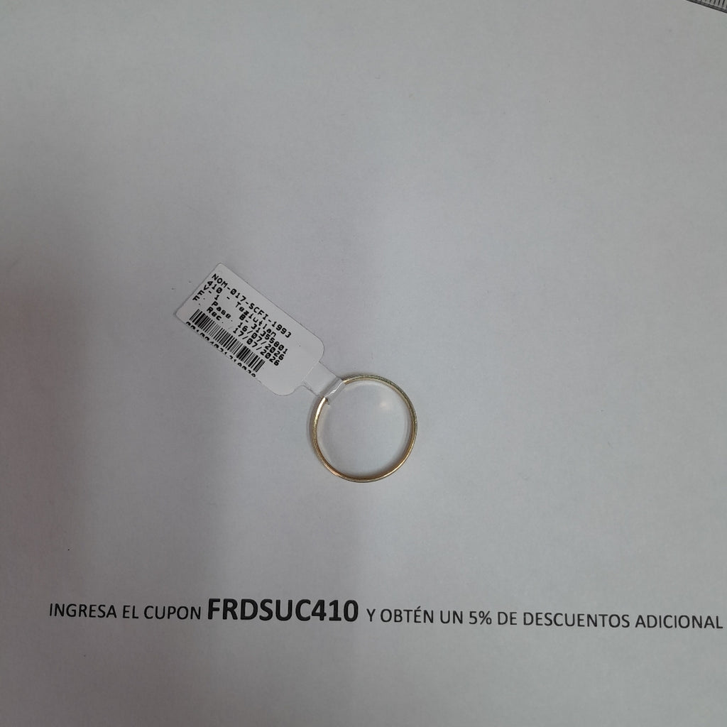 ARGOLLA ORO 10 K 1.8 GRMS (SEMINUEVO)