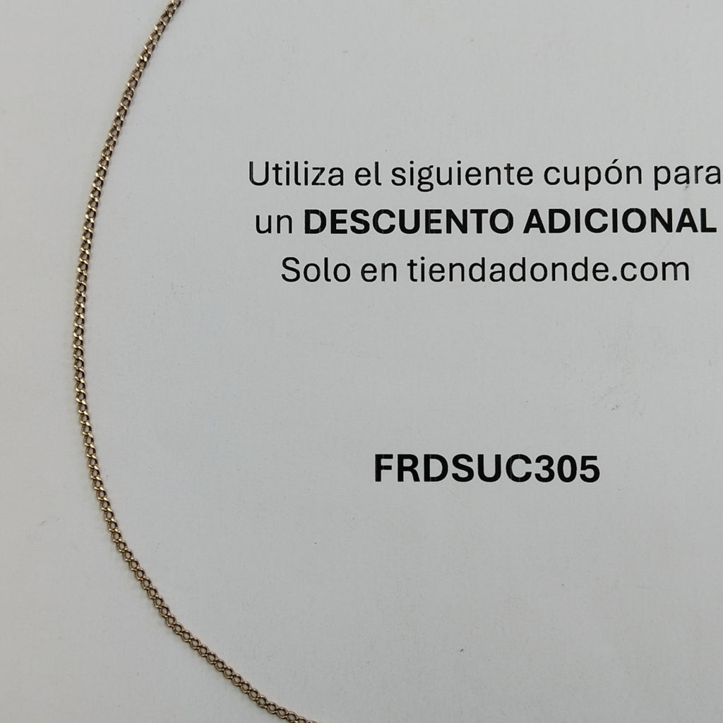 CADENA ORO 8 K 4,60 GRMS (SEMINUEVO)