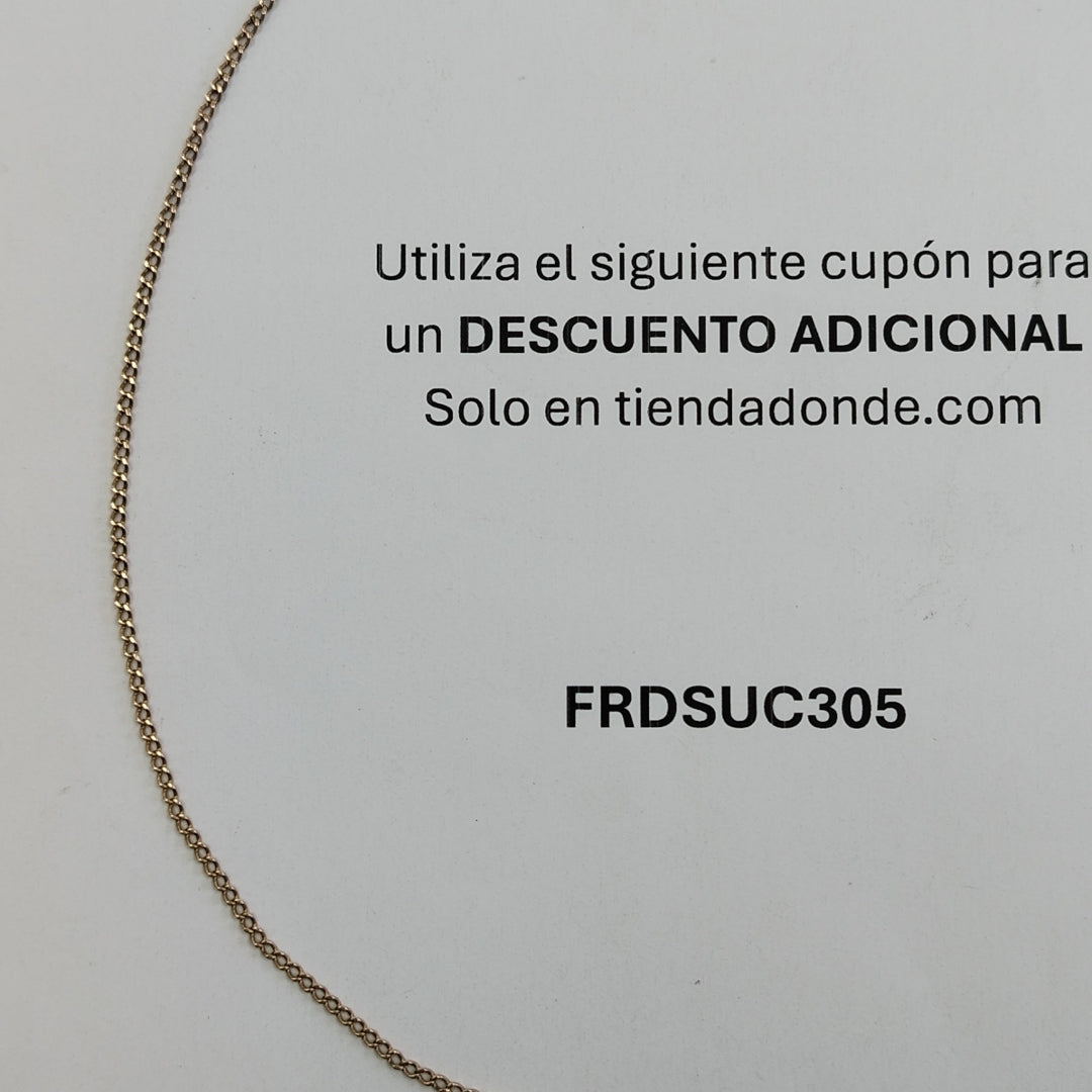CADENA ORO 8 K 4,60 GRMS (SEMINUEVO)