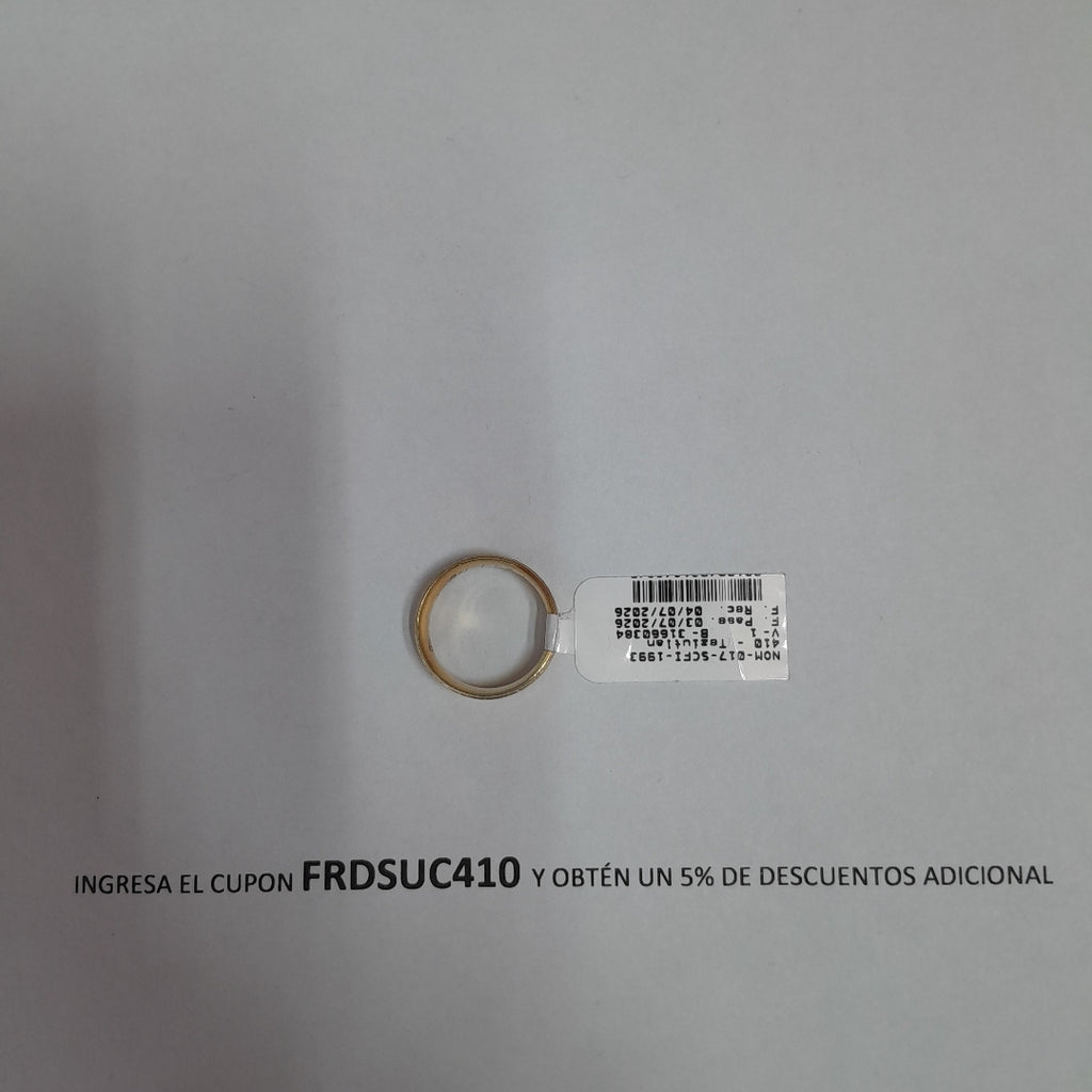 ARGOLLA ORO 14 K 5.8 GRMS (SEMINUEVO)