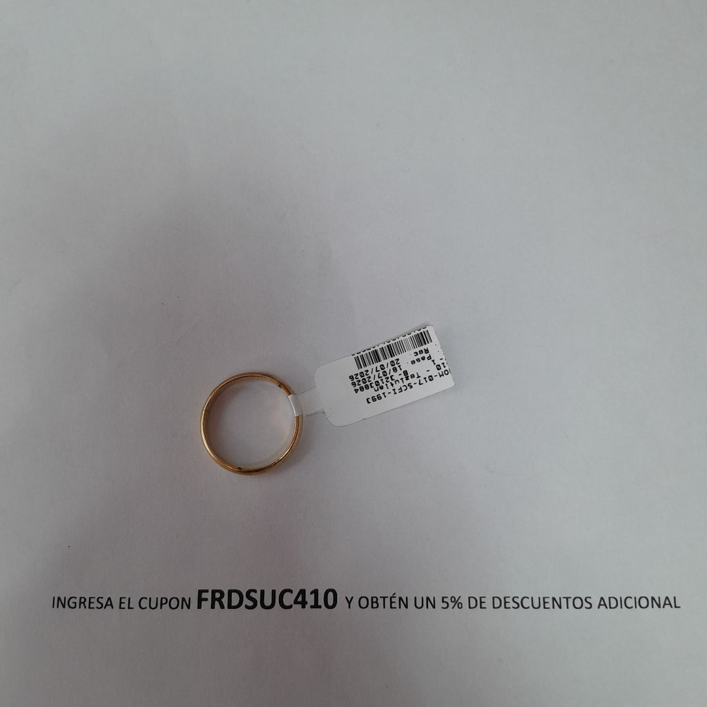 ARGOLLA ORO 10 K 4,50 GRMS (SEMINUEVO)
