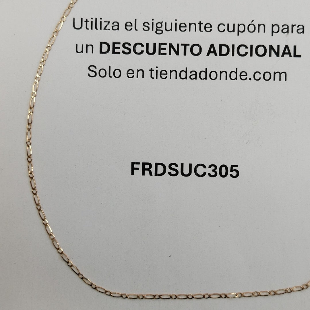 CADENA ORO 14 K 1.4 GRMS (SEMINUEVO)