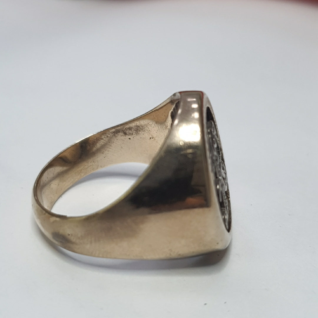 ANILLO ORO 10 K 15,30 GRMS (SEMINUEVO)