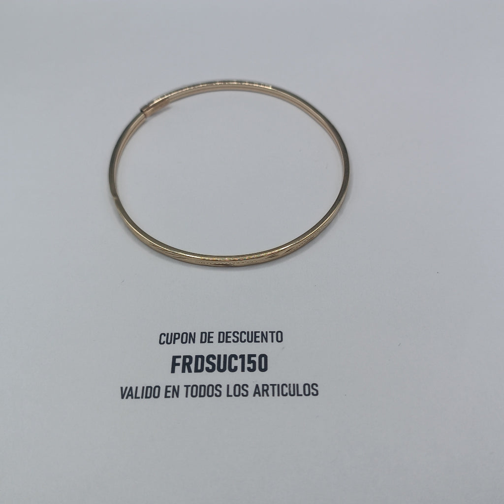 PULSERA RIGIDA ORO 10 K 4.1 GRMS (SEMINUEVO)