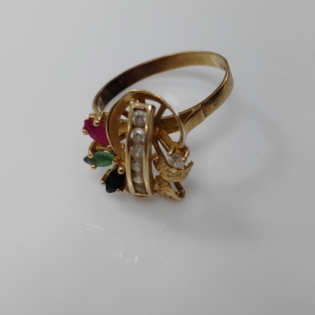 ANILLO ORO 14 K 2,80 GRMS (SEMINUEVO)