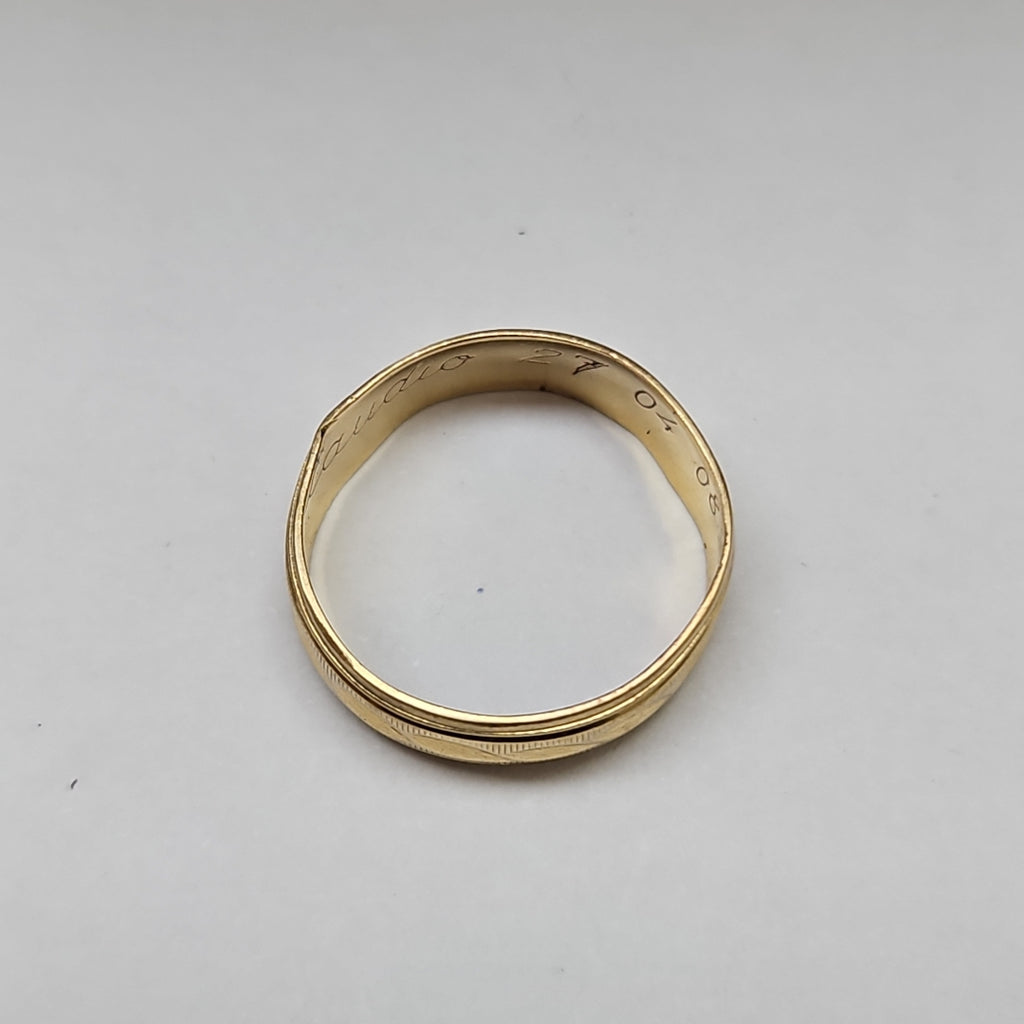 ARGOLLA ORO 14 K 1.6 GRMS (SEMINUEVO)