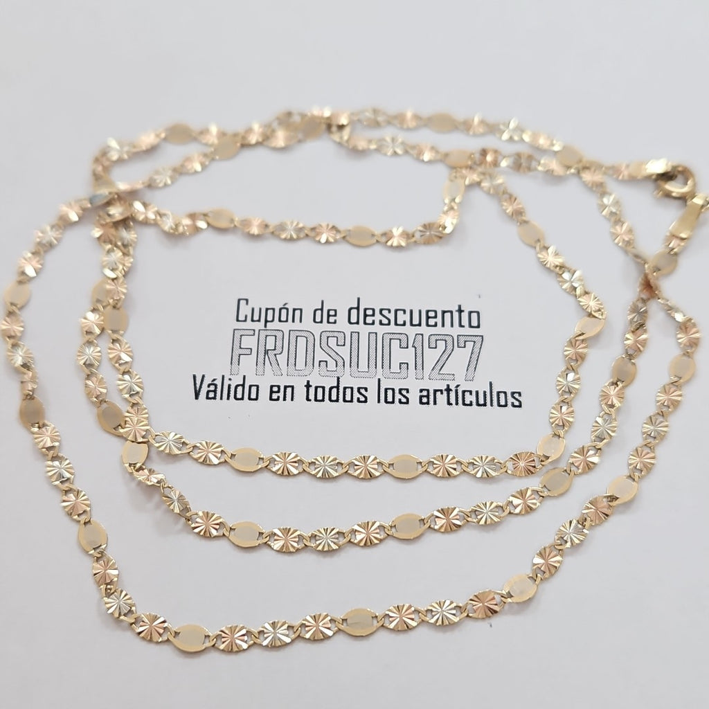 CADENA ORO 14 K 3.2 GRMS (SEMINUEVO)