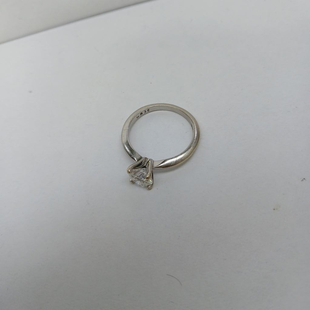 ANILLITO ORO BLANCO 14 K 3.1 GRMS (SEMINUEVO)