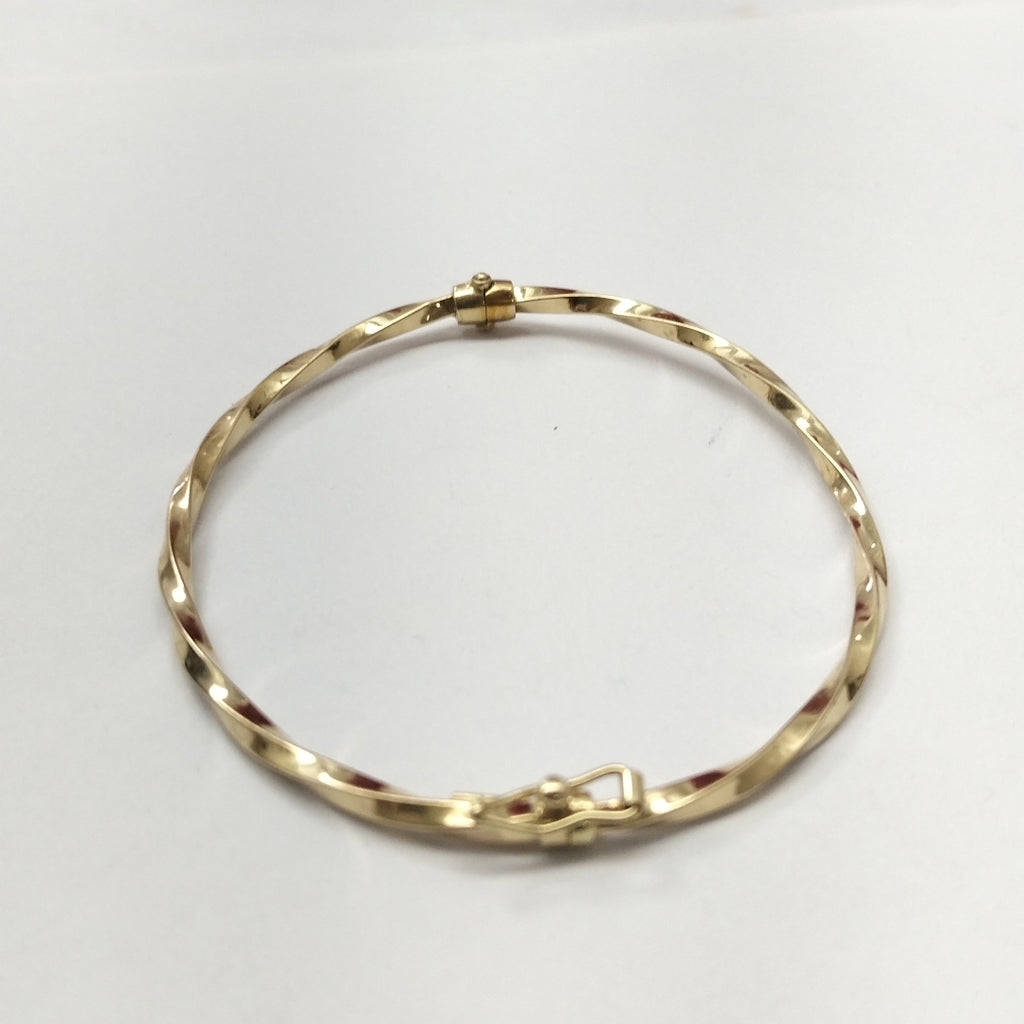 PULSERA RIGIDA ORO 14 K 2,80 GRMS (SEMINUEVO)