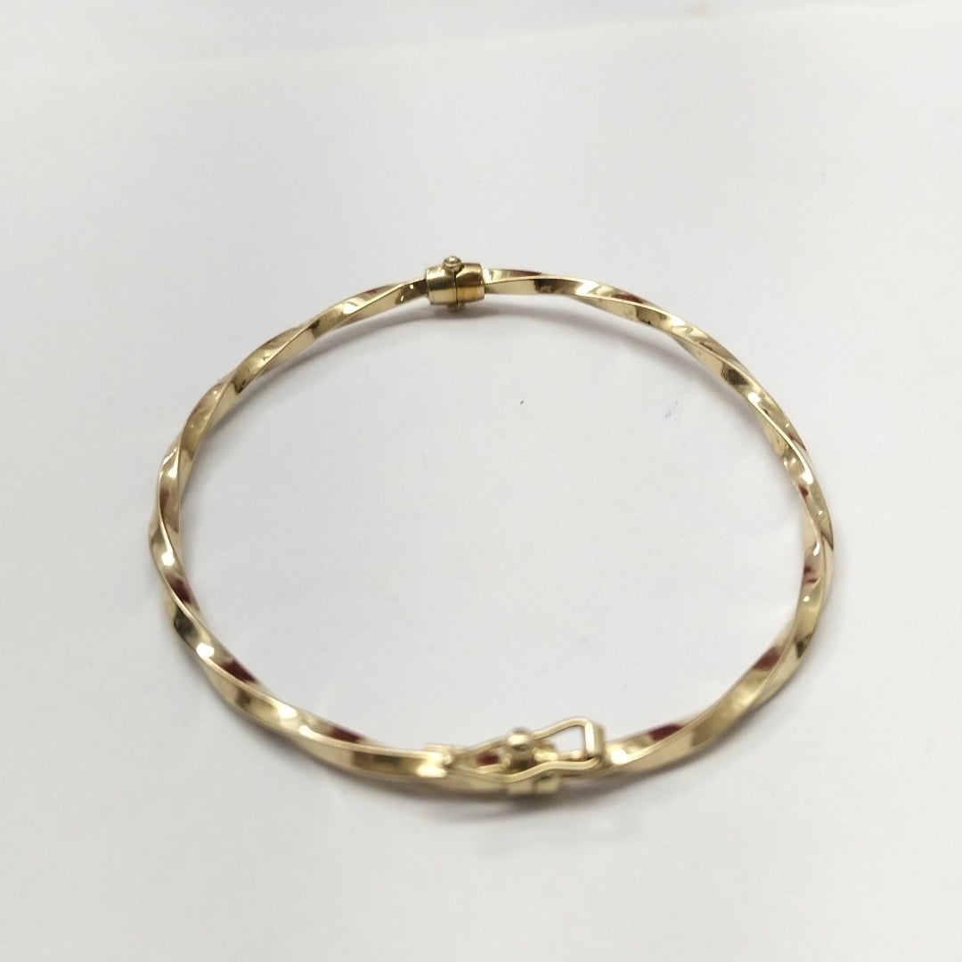 PULSERA RIGIDA ORO 14 K 2,80 GRMS (SEMINUEVO)