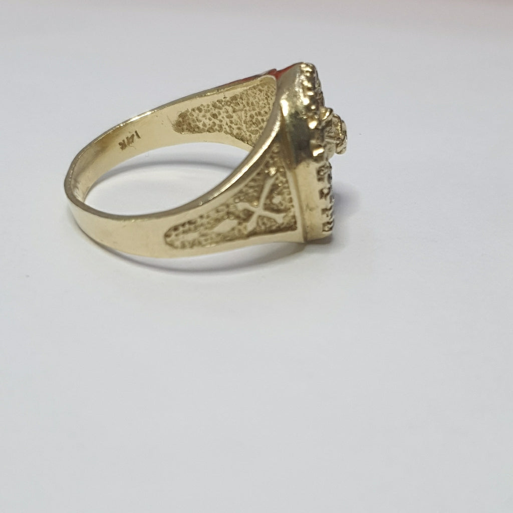 ANILLO ORO 14 K 7.4 GRMS (SEMINUEVO)