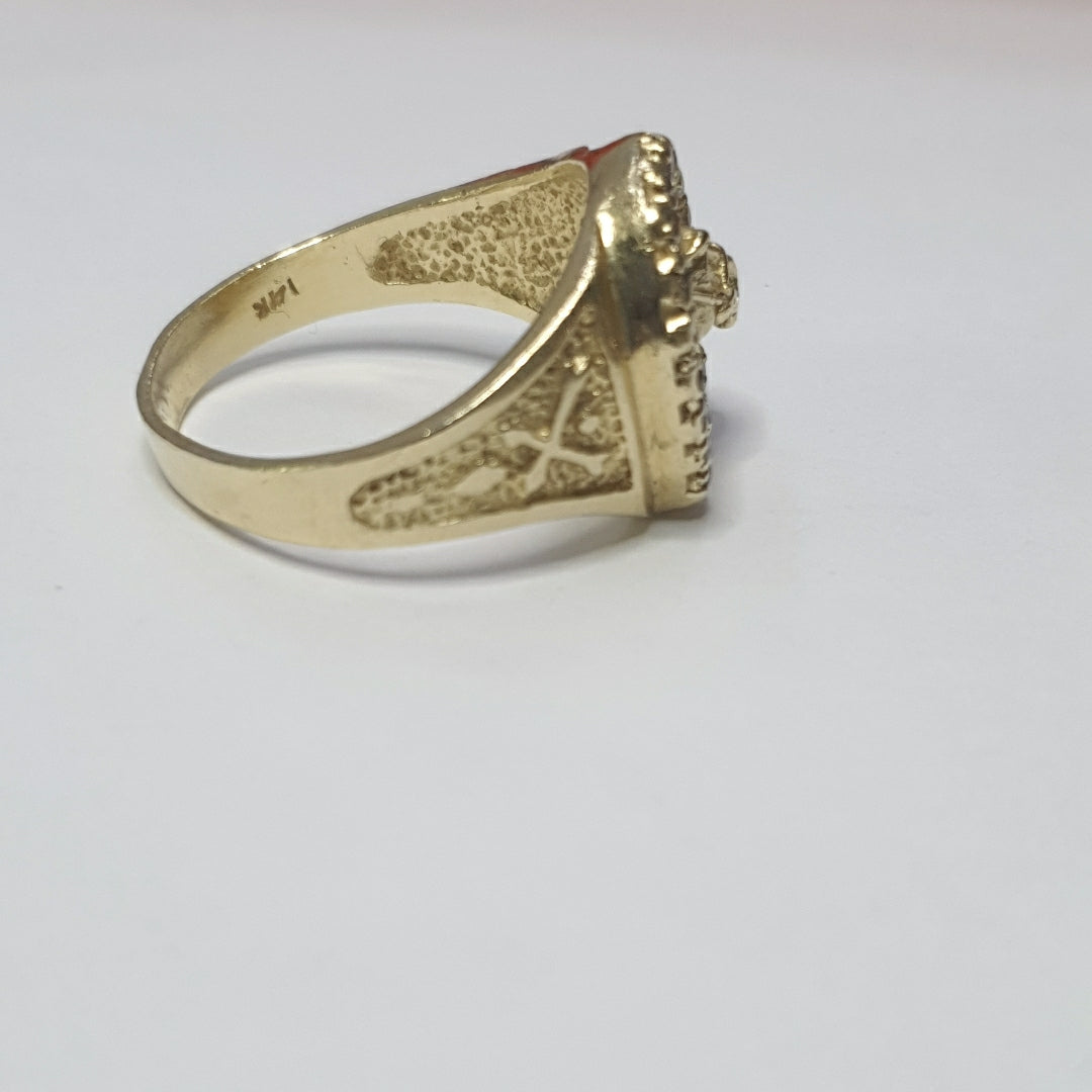 ANILLO ORO 14 K 7.4 GRMS (SEMINUEVO)