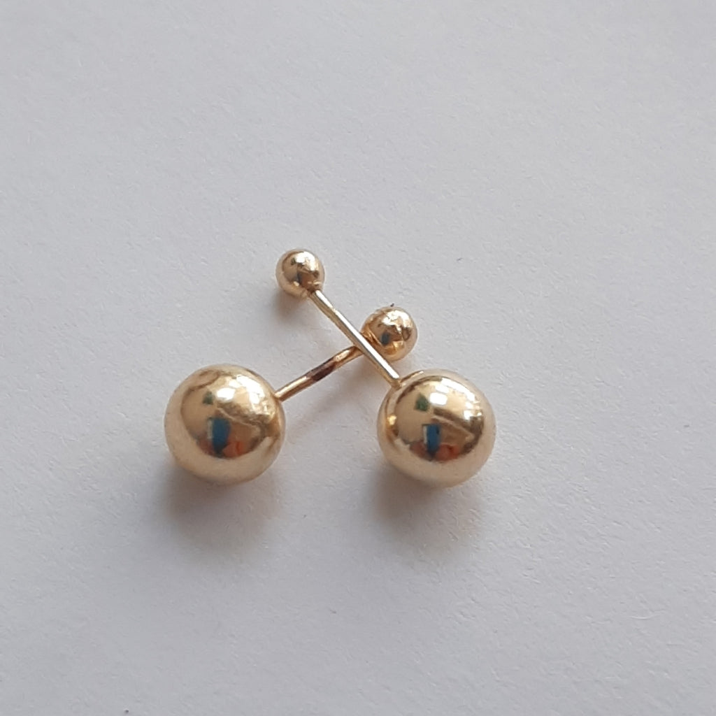 BROQUELES PAR ORO 14 K 0.3 GRMS (SEMINUEVO)