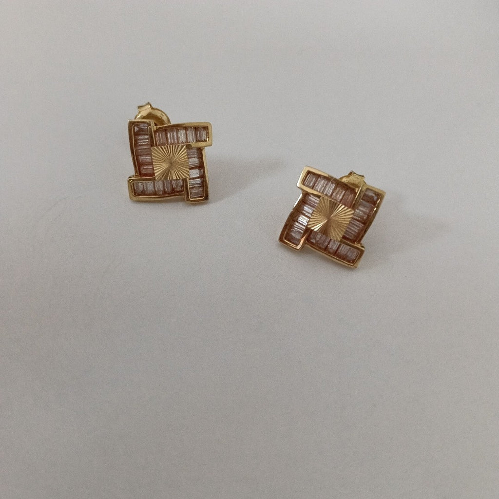 ARETES PAR ORO 14 K 3.3 GRMS (SEMINUEVO)